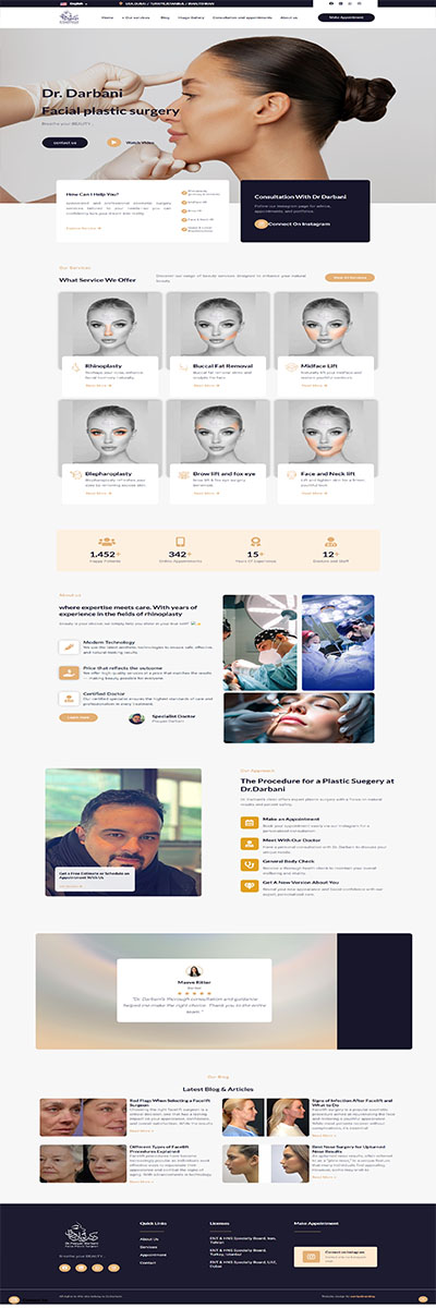 سایت دوزبانه دکتر دربانی